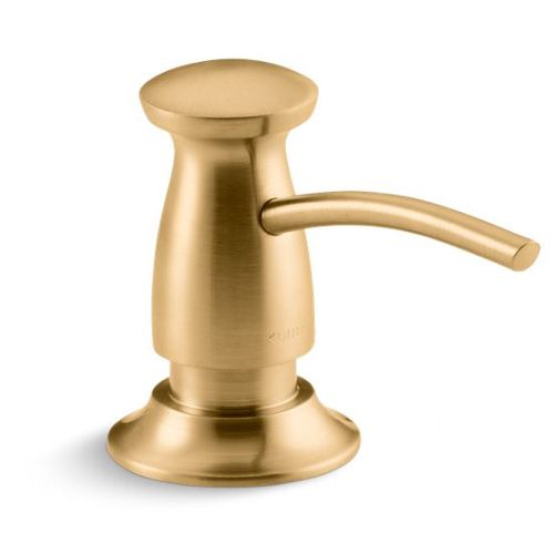 Main product image of Transitional Design Soap/lotion Dispenser (Vibrant Brushed Moderne Brass), K-1893-C-2MB