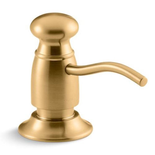 Main product image of Traditional Soap/lotion Dispenser (Vibrant Brushed Moderne Brass), K-1894-C-2MB