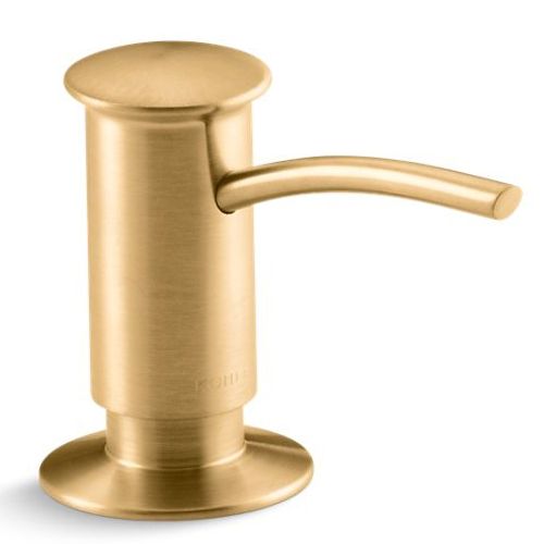 Main product image of Contemporary Design Soap/lotion Dispenser (Vibrant Brushed Moderne Brass), K-1895-C-2MB