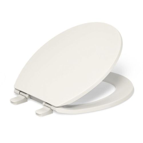 Main product image of Brevia Quiet-close Round-front Toilet Seat (Biscuit), K-20111-96