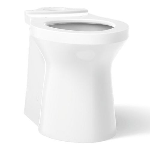 Main product image of Betello Elongated Toilet Bowl w/ Skirted Trapway (White), K-20148-0