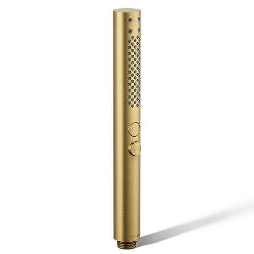 Main product image of Shift+ Round 2-Function Handshower, 2.5 GPM (Vibrant Brushed Moderne Brass), K-21335-2MB