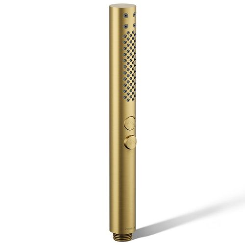 Main product image of Shift+ Round 2-Function Handshower, 1.75 GPM (Vibrant Brushed Moderne Brass), K-21335-G-2MB