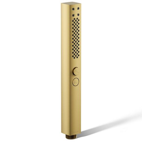Main product image of Shift+ Square 2-Function Handshower, 2.5 GPM (Vibrant Brushed Moderne Brass), K-21336-2MB
