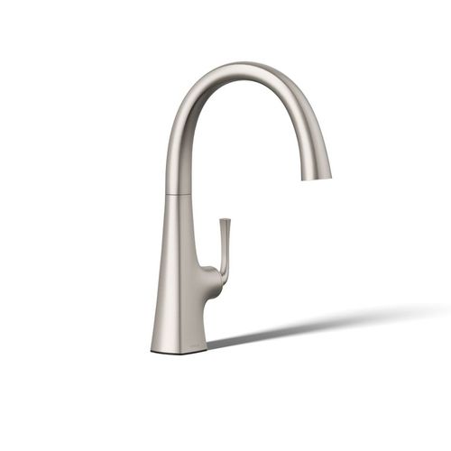 Main product image of Graze Single-handle Bar Sink Faucet (Vibrant Stainless), K-22065-VS