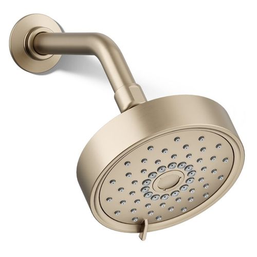 Main product image of Purist 3-Function Shower Head, 2.5 GPM (Vibrant Brushed Bronze), K-22170-BV