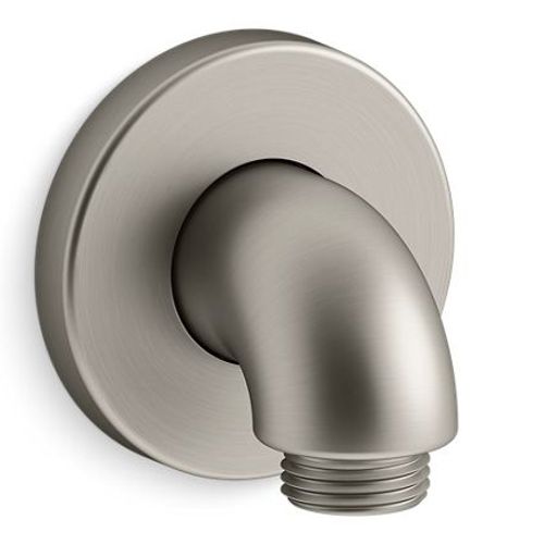 Main product image of Purist Stillness Wall Mount Supply Elbow w/ Check Valve (Vibrant Brushed Nickel), K-22172-BN