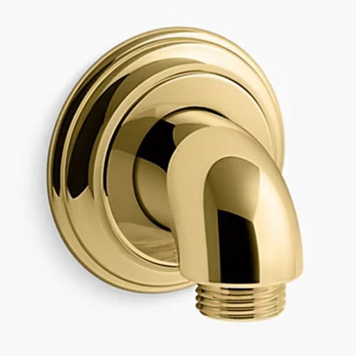Main product image of Bancroft Supply Elbow w/ Check Valve (Vibrant Polished Brass), K-22173-PB