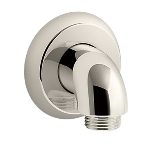 Main product image of Forte Supply Elbow w/ Check Valve (Vibrant Polished Nickel), K-22174-SN