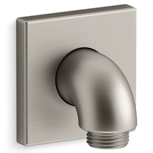 Main product image of Loure Wall Mount Supply Elbow w/ Check Valve (Vibrant Brushed Nickel), K-22175-BN