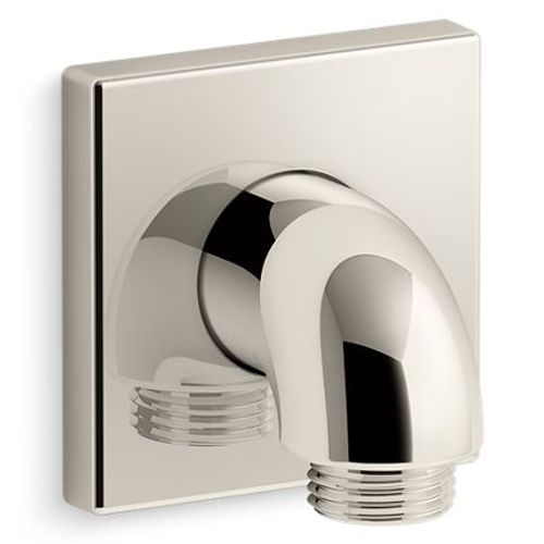 Main product image of Loure Wall Mount Supply Elbow w/ Check Valve (Vibrant Polished Nickel), K-22175-SN