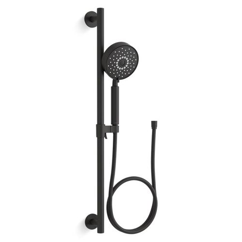 Main product image of Purist 30" Four-function Handshower Kit, 2.5 GPM (Matte Black), K-22178-BL