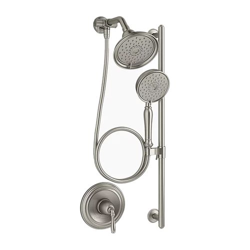 Main product image of Bancroft Essentials Shower Pkg 2.5 GPM (Vibrant Brushed Nickel), K-22179-BN