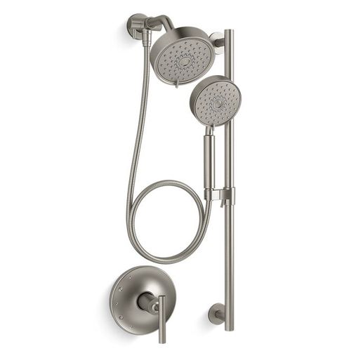 Main product image of Purist Showering Kit, 1.75 GPM (Vibrant Brushed Nickel), K-22181-G-BN