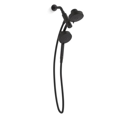 Main product image of Awaken 2-in-1 Multifunction 1.75 GPM Shower Combo Kit (Matte Black), K-23218-G-BL