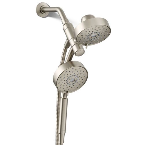 Main product image of Purist 2-in-1 Multifunction 2.5 GPM Shower Combo Kit (Vibrant Brushed Nickel), K-23219-BN
