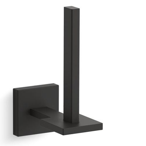 Main product image of Square Vertical Toilet Paper Holder (Matte Black), K-23289-BL
