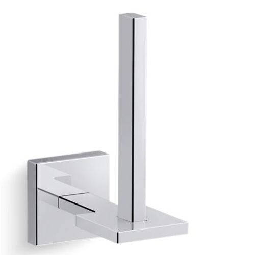 Main product image of Square Vertical Toilet Paper Holder (Polished Chrome), K-23289-CP