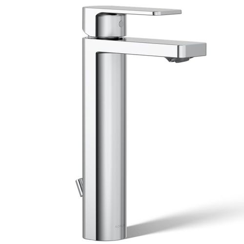 Main product image of Parallel Tall Single-handle Bathroom Sink Faucet, 1.2 GPM (Polished Chrome), K-23475-4-CP