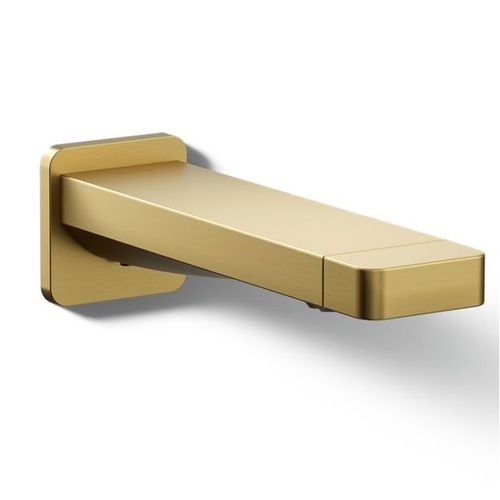 Main product image of Parallel Wall Mount Bath Spout (Vibrant Brushed Moderne Brass), K-23510-2MB