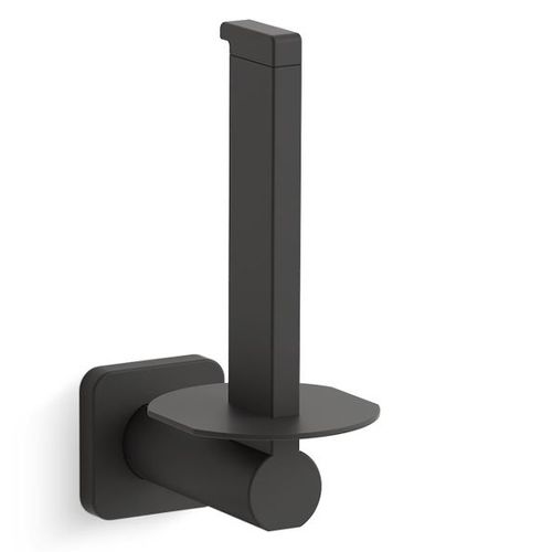 Main product image of Parallel Vertical Toilet Paper Holder (Matte Black), K-23527-BL