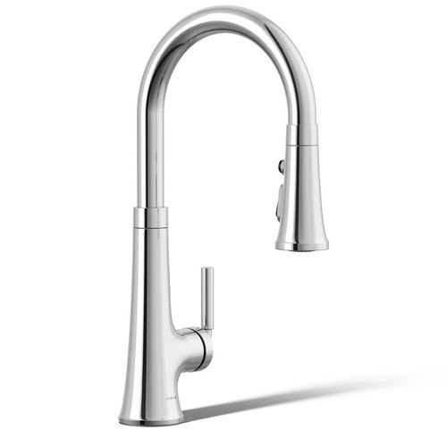 Main product image of Tone Pull-down Kitchen Faucet w/ 3-Function Sprayhead (Polished Chrome), K-23764-CP