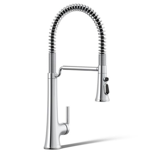 Main product image of Tone Semi-professional Pull-down Kitchen Faucet w/ 3-Function Sprayhead (Polished Chrome), K-23765-CP