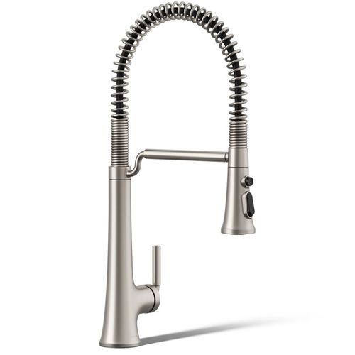 Main product image of Tone Semi-professional Pull-down Kitchen Faucet w/ 3-Function Sprayhead (Vibrant Stainless), K-23765-VS