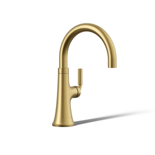 Main product image of Tone Single-handle Bar Sink Faucet (Vibrant Brushed Moderne Brass), K-23767-2MB
