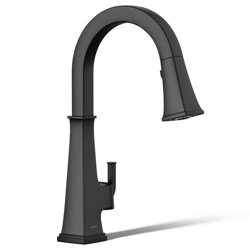 Main product image of Riff Touchless Pull-down Kitchen Faucet w/ 3-Function Sprayhead (Matte Black), K-23832-BL