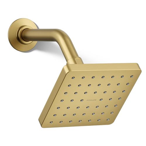 Main product image of Parallel 1-Function Shower Head, 2.5 GPM (Vibrant Brushed Moderne Brass), K-24805-2MB