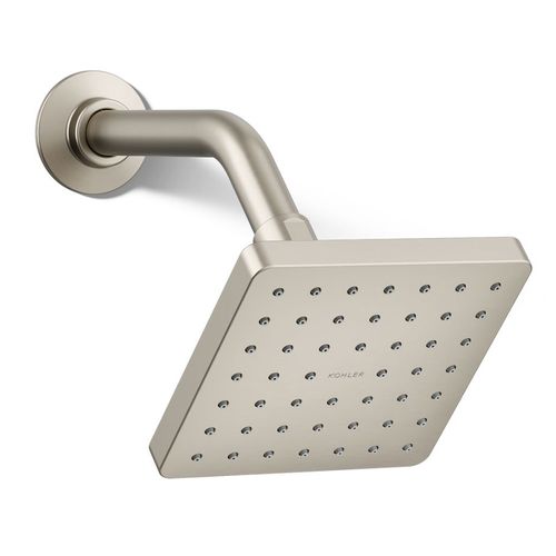 Main product image of Parallel 1-Function Shower Head, 1.75 GPM (Vibrant Brushed Nickel), K-24805-G-BN