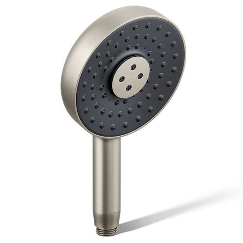 Main product image of Statement Round 3-Function Handshower, 2.5 GPM (Vibrant Brushed Nickel), K-26282-BN