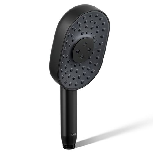 Main product image of Statement Oblong 3-Function Handshower, 1.75 GPM (Matte Black), K-26284-G-BL