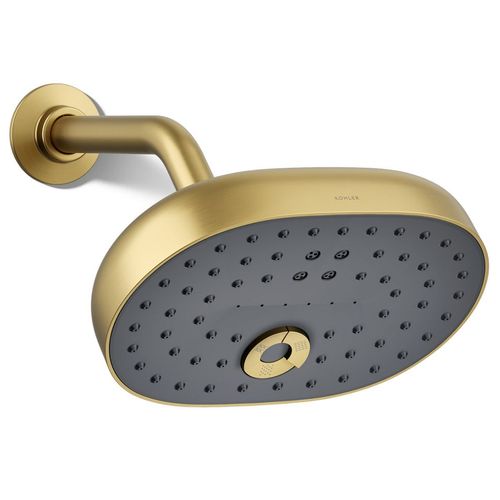 Main product image of Statement 3-Function Shower Head, 2.5 GPM (Vibrant Brushed Moderne Brass), K-26290-2MB
