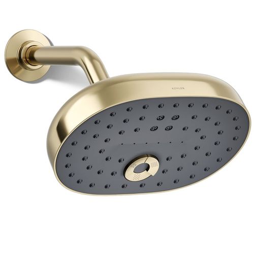 Main product image of Statement 3-Function Shower Head, 2.5 GPM (Vibrant French Gold), K-26290-AF