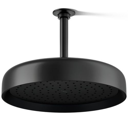 Main product image of Statement Round 12" 1-Function Rainhead, 2.5 GPM (Matte Black), K-26291-BL