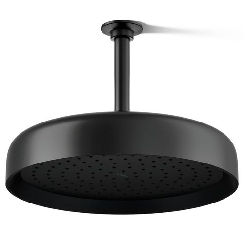 Main product image of Statement Round 12" 1-Function Rainhead, 1.75 GPM (Matte Black), K-26291-G-BL