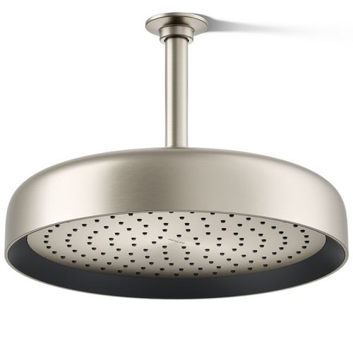 Main product image of Statement Round 12" 1-Function Rainhead, 1.75 GPM (Vibrant Brushed Nickel), K-26291-G-BN