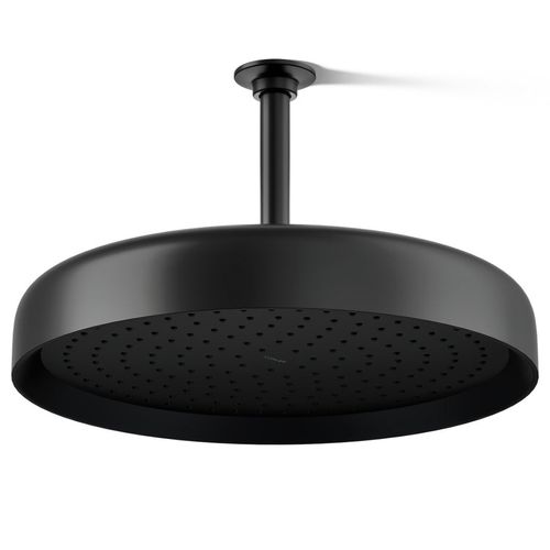Main product image of Statement Round 14" 1-Function Rainhead, 2.5 GPM (Matte Black), K-26292-BL