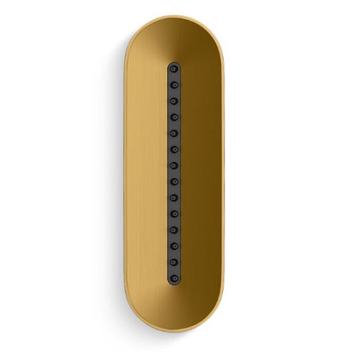 Main product image of Statement Oblong Vichy 1-Function Body Spray, 2.5 GPM (Vibrant Brushed Moderne Brass), K-26300-2MB