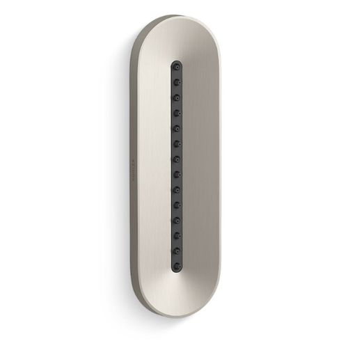 Main product image of Statement Oblong Vichy 1-Function Body Spray, 2.5 GPM (Vibrant Brushed Nickel), K-26300-BN