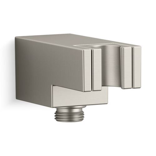 Main product image of Statement Wall Mount Handshower Holder w/ Supply Elbow And Check Valve (Vibrant Brushed Nickel), K-26310-BN