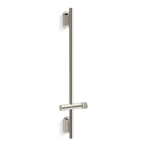 Main product image of Statement 32" Deluxe Slidebar w/ Integrated Water Supply (Vibrant Polished Nickel), K-26314-SN