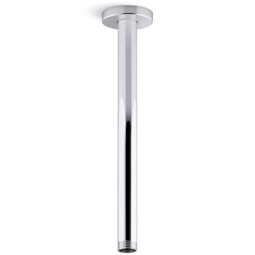 Main product image of Statement 12" Ceiling Mount 1-Function Rainhead Arm And Flange (Polished Chrome), K-26321-CP