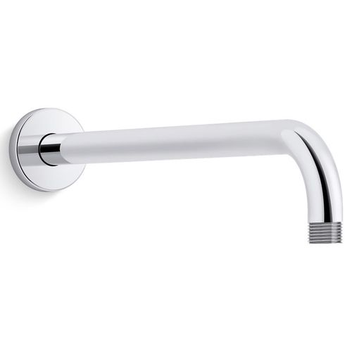 Main product image of Statement 15-1/2" Wall Mount 1-Function Rainhead Arm And Flange (Polished Chrome), K-26322-CP