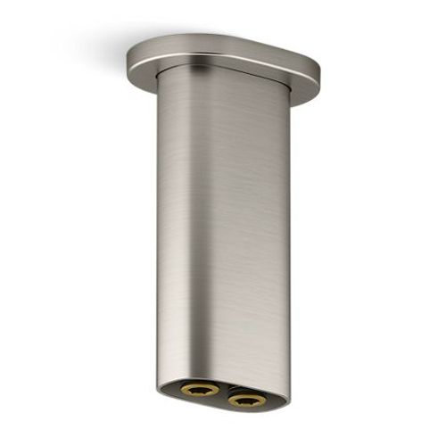 Main product image of Statement 5" Ceiling Mount 2-Function Rainhead Arm And Flange (Vibrant Brushed Nickel), K-26325-BN