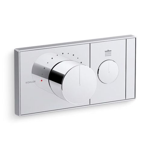 Main product image of Anthem One-outlet Recessed Mechanical Thermostatic Valve Control (Polished Chrome), K-26345-9-CP
