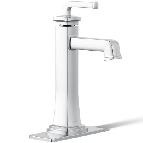 Main product image of Riff Tall Single-handle Bathroom Sink Faucet, 1.2 GPM (Polished Chrome), K-26430-4-CP