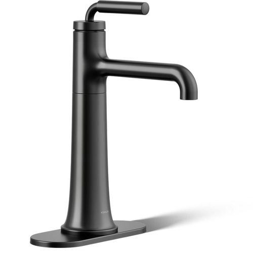 Main product image of Tone Tall Single-handle Bathroom Sink Faucet, 1.2 GPM (Matte Black), K-26437-4-BL